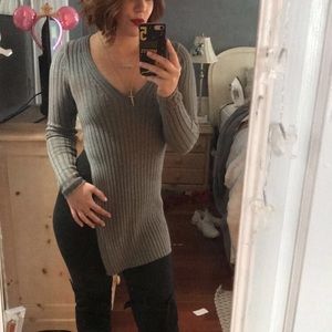 Express Slit Side Sweater